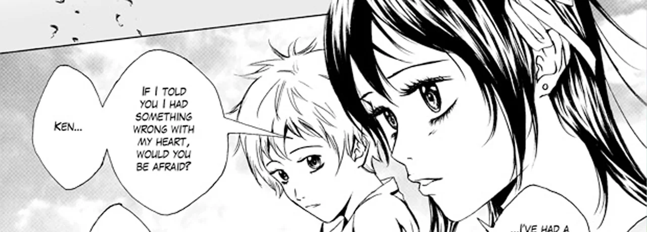 White Ribbon comic artwork
